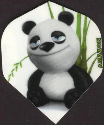 TON JUNKIE DARTS Mellow Panda Dart Flights: 3 per set