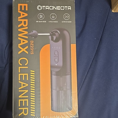 #ad TAONEOTA DZ2315 Electric Ear Wax Removal Kit 4 Pressure Levels Triple Jet Str… $14.00