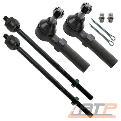 2x SPURSTANGE AXIALGELENK+SPURSTANGENKÖPFE VO FÜR CHRYSLER VOYAGER 3 ALLE 95-00 - Bild 1 von 4