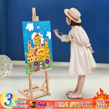 Floor Standing Easel Studio H Frame Easel Painting Canvas Holder Stand Art Easel