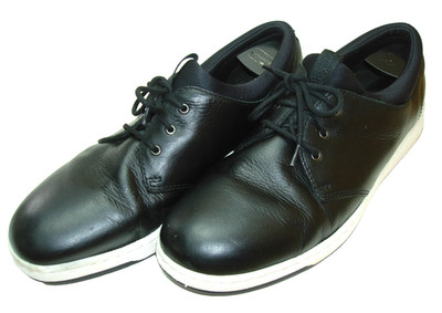 Men s 13 M DR. MARTENS SOLARIS Black Leather Casual Comfort Derby Shoes Sneakers