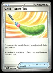 Chill Teaser Toy 166/191 Surging Sparks Uncommon