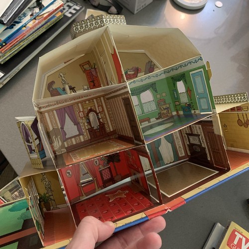 A VICTORIAN DOLLHOUSE By Harry Saffren - Hardcover Pop Up Book - Foto 3 di 4
