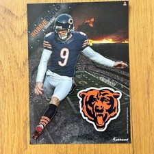 2013 Mini Fathead Tradeable Chicago Bears Robbie Gould Graphic NEW 5