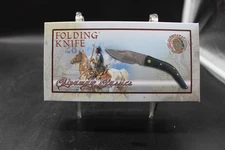 Chipaway Classics Folding Knife With Leather Sheath