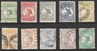 KANGAROO FIRST WATERMARK SET OF 10 AUSTRALIA'S FIRST STAMPS SG 1-11 £200 BARGAIN