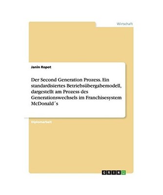 Der Second Generation Prozess. Ein standardisiertes Betriebsübergabemodell, dar