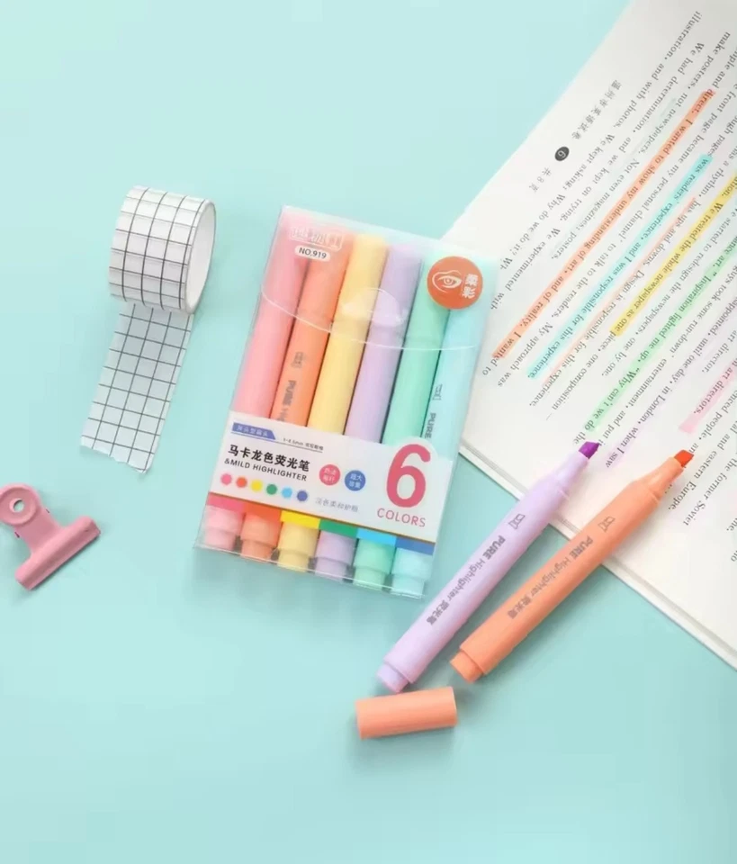 6X highlighter Set - Bild 2 von 4