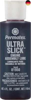 PERMTX-LOCKT  Ultra Slick Engine Assembly Lube, 4 oz, Red