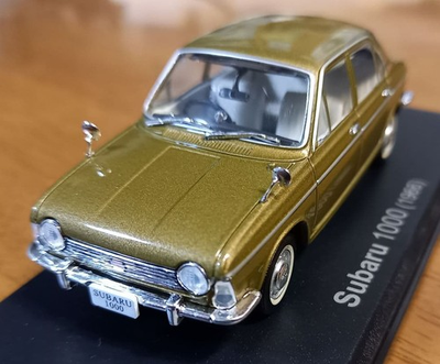 #ad Model Subaru 1000 1966 gold 655564 $70.42