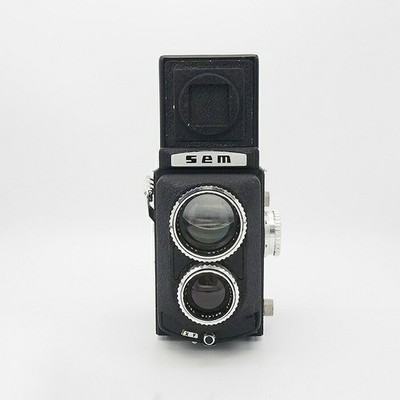 Semflex Studio TLR Camera SOM Berthiot 150mm F5.4 Medium Format from Japan E0520