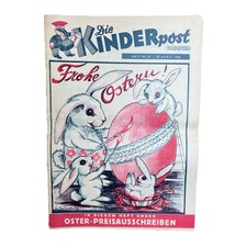 Die Kinderpost 1946 Österreich Kinderzeitung Erster Jahrgang Nr. 8 April