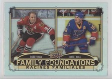 2023 Tim Hortons Greatest Duos Family Foundations Bobby Hull Brett #12 HOF 1s8