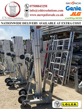 2018 455kg Sumner SL10  Material Lift (Genie Lift) supplied with LOLER.