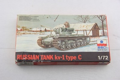 Esci 8037 Russian Tank kv-1 type C Panzer 1:72 Modellbausatz in OVP # 12931