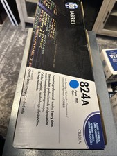 HP 824A CB381A Cyan Toner Print Cartridge Genuine OEM