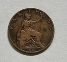 1898 Victoria Farthing — photo from another recent sale