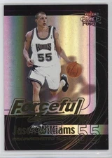 1999-00 Fleer Force Forceful Forcefield Jason Williams #9F e1e
