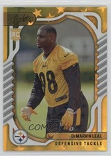 2022 Panini Absolute Rookies Gold Stars /25 DeMarvin Leal #157 8gd