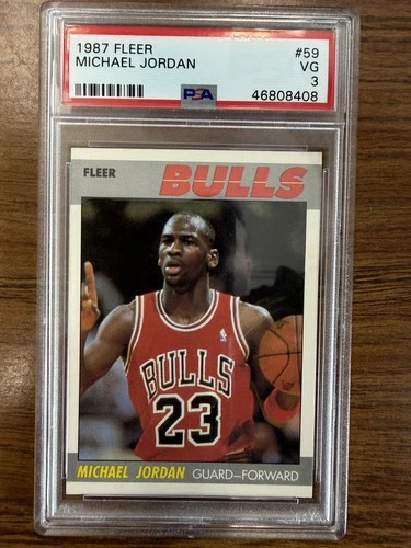 Jordan 1987 Fleer Jordan #59