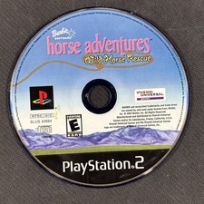 Barbie Horse Adventures Wild Horse Rescue PlayStation 2 PS2 Disc Only Tested