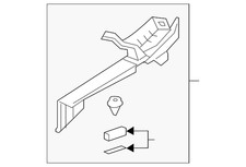 Genuine Honda Fender Filler Panel 74206-TLA-A00