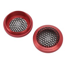 2Pcs Speaker Mesh Grill 54mm Protective Impact Resistant Metal Speaker Round