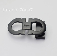 Ferragamo Dark Silver Classic Gancici Belt Buckle  For 34-35mm leather strap