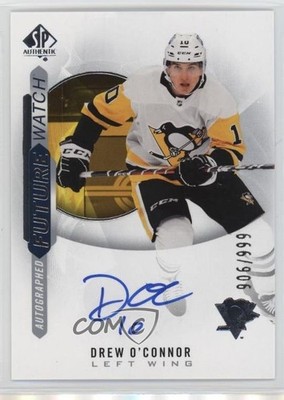 2020-21 SP Authentic Future Watch 906/999 Drew O'Connor #227 Rookie Auto RC m0p