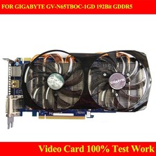 FOR GIGABYTE GV-N65TBOC-1GD 192Bit GDDR5 GTX650Ti 1G Video Card 100% Test Work #