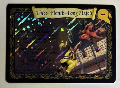 Harry Potter TCG Three Month Long Match Holo 23/80 Diagon Alley Foil Unplayed