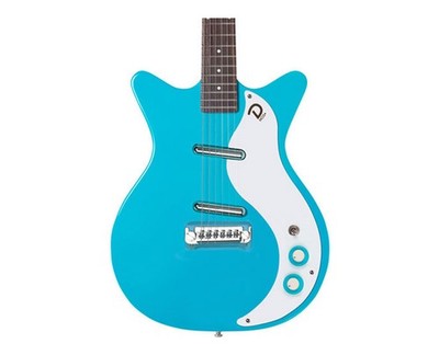 Danelectro '59 MOD NOS+ Electric Guitar - Baby Come Back Blue - Open Box