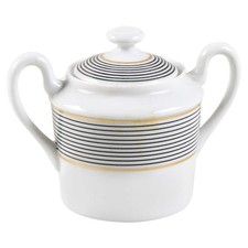 Ceralene Crinoline Black Sugar Bowl 1930634