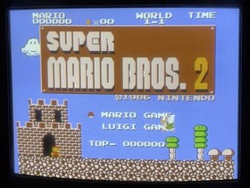 Super Mario Bros. 1 & 2 Famicom Disk System CIB Japan Import US Seller TESTED