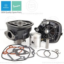 GRUPPO TERMICO CILINDRO PISTONE 75cc PER SCOOTER MOTORE PIAGGIO A LIQUIDO H2O