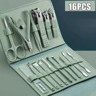 Manicure Set Nail Clippers Pedicure Kit Stainless Steel Travel Tool Art Gel Tool