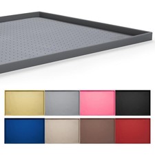 Waterproof Silicone Pet Feeding Mat Non-Slip Dog Food Tray with Raised Edge