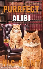 Purrfect Alibi (The Mysteries of Max) - paperback Saint, Nic