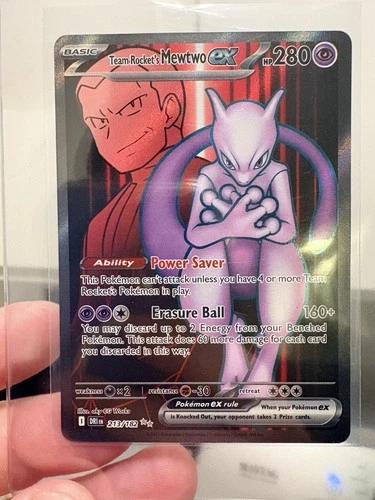 Pokémon TCG - Team Rockets Mewtwo EX 213/182 Destined Rivals - Ultra Rare - NM