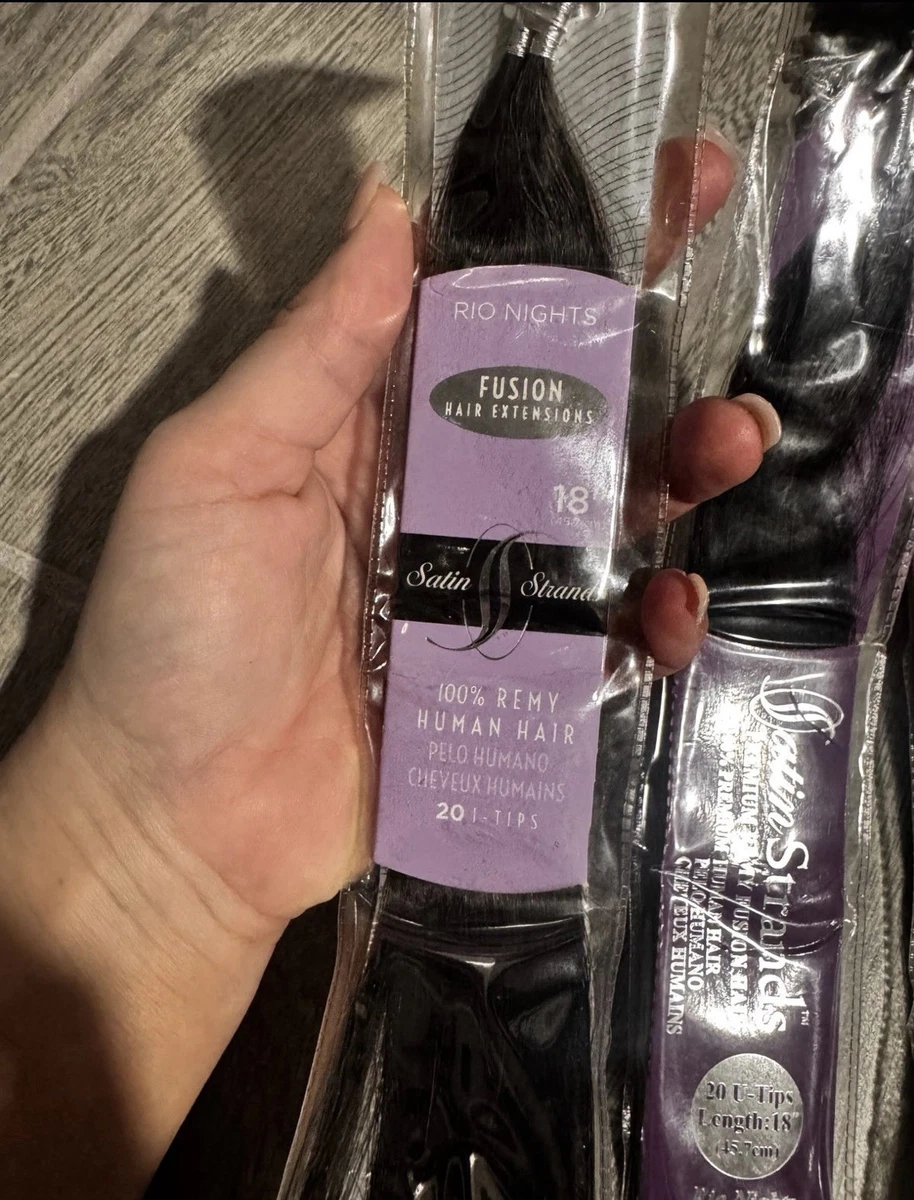 Satin Strands Human Hair Adult Hair Extensions for sale | eBay display picture 2