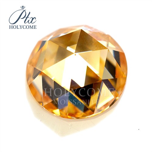 Rose Cut Loose Moissanite Multi Color VVS1 GRA Round Handmade Gemstone 4 Jewelry - Picture 23 of 29
