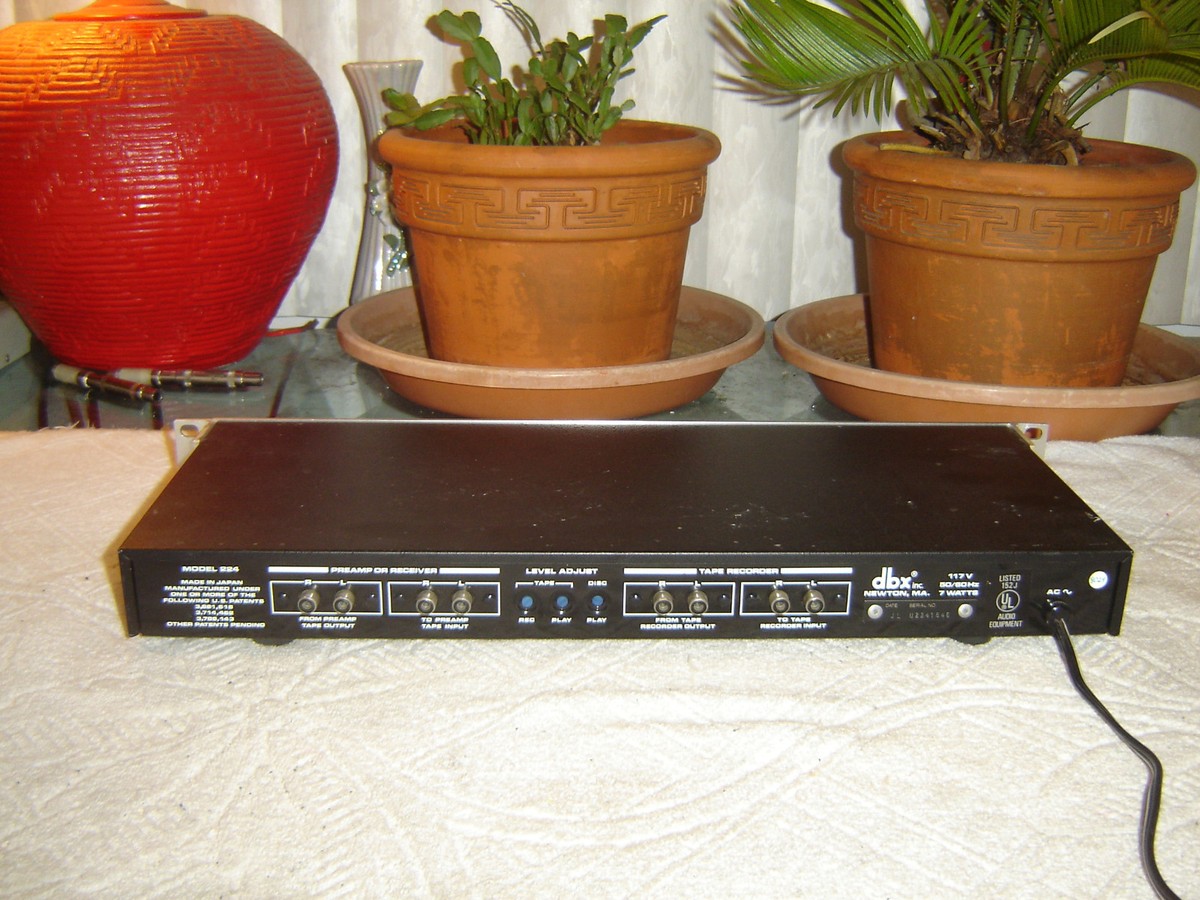 DBX 224, Tape Noise Reduction, Encode Decode, Made in Japan DBX 224, Tape Noise Reduction, Encode Decode, Made in Japan