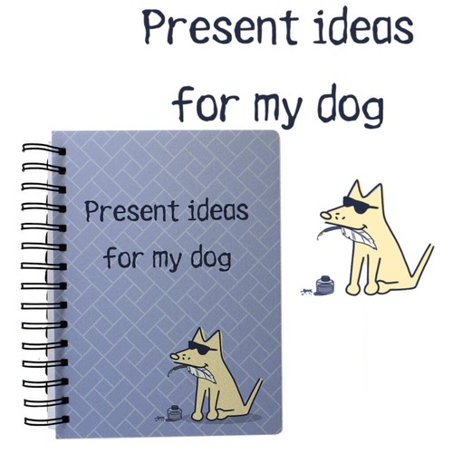 Teddy the Dog Notebook Limited Edition Journal Sketchbook Blank Book 4 Designs Y - Picture 17 of 20