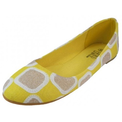 bright yellow flats