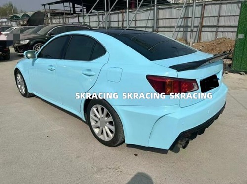 Fit For 2006-2013 IS250 IS350 Real Carbon Fiber Duckbill Trunk Wing Spoiler 1PCS - Picture 3 of 18