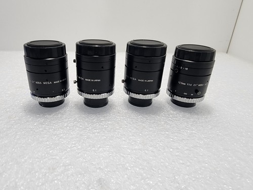 12.5mm 1:1.4 C1" M35.5 MEGA Lens Lot of 4 - Picture 1 of 6