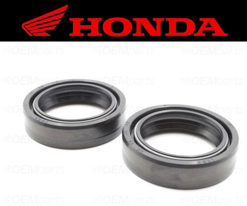 Set of (2) Honda Front Fork Oil Seals (See Fitment Chart) #91255-413-881 - Picture 1 of 3