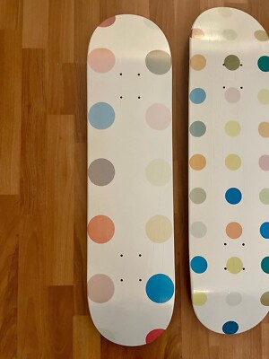 Damien Hirst Supreme Skateboard “Spot” Art Complete Set Of 5