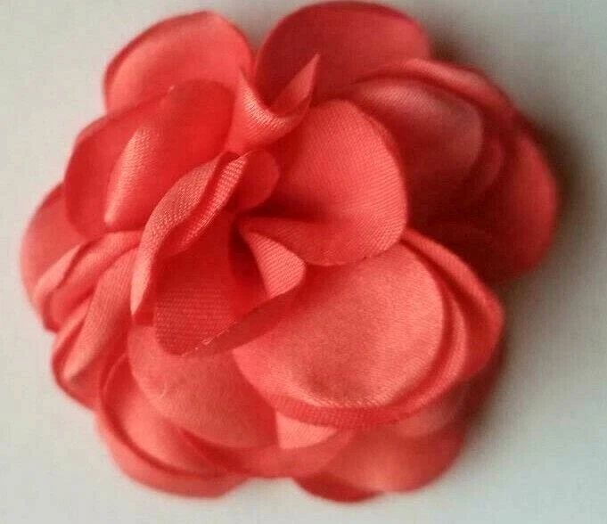 CraftbuddyUS 10 piezas Coral Stick on, Coser flores de tela, artesanía, Hágalo usted mismo Foto 2 de 2
