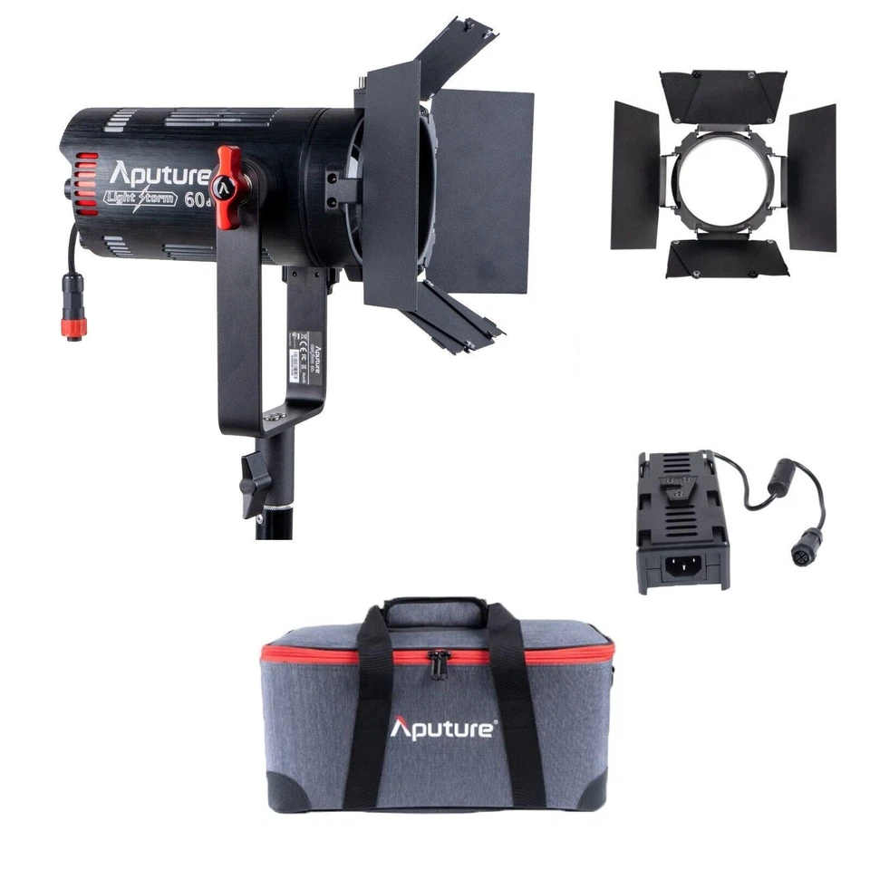 Aputure LS 60d LED Video Light,60W 5600k Daylight Adjustable Focusing Light AU - Image 2 of 4